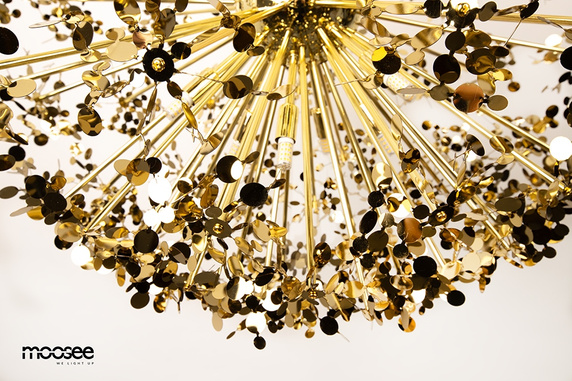 MOOSEE lampa wisząca MONETE 50 złota