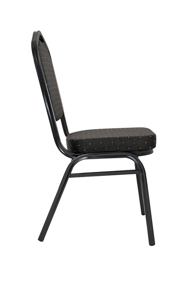 Krzesło bankietowe / konferencyjne HERON  czarne