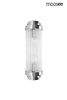 MOOSEE lampa ścienna COLUMN 40 srebrna