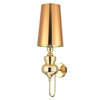 Lampa ścienna QUEEN złota 18 cm