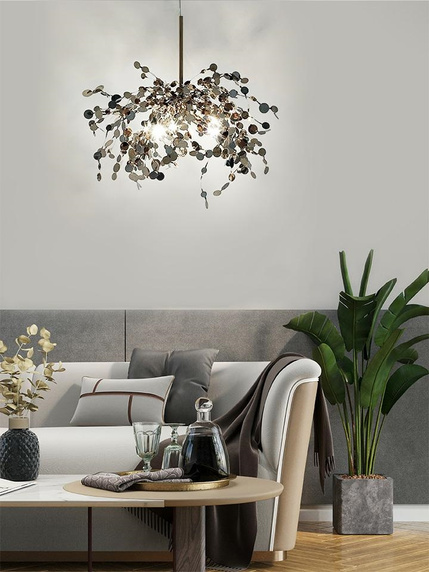 MOOSEE lampa wisząca MONETE SINGLE chrom