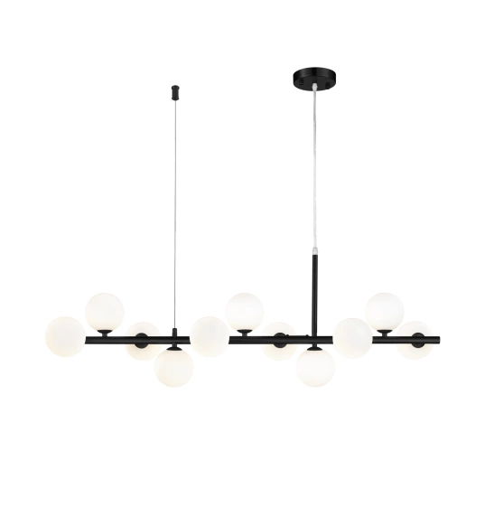Lampa wisząca MINI MOON czarna 100 cm