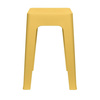 Stołek Spectra żółty z tworzywa