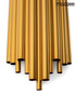 MOOSEE lampa ścienna HARMONIC złota