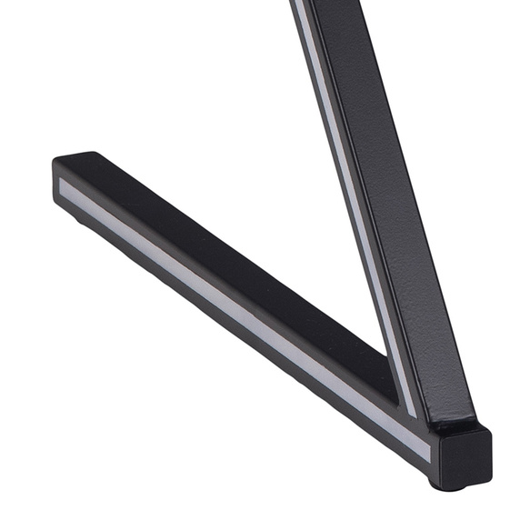 Biurko Aiden czarne gamingowe