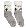Skarpety zimowe sherpa ze wzorem rozmiar  39-42 szare