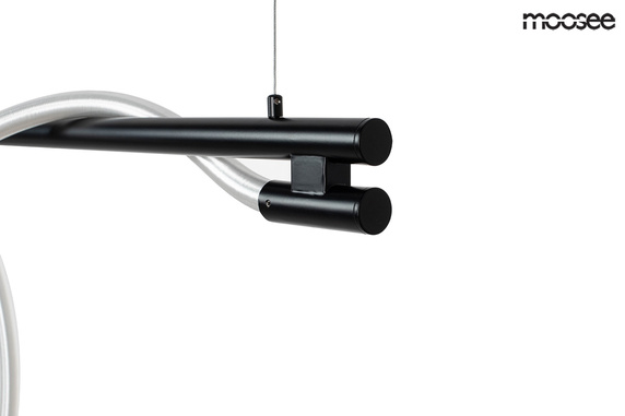 MOOSEE lampa wisząca SERPIENTE 120  czarna
