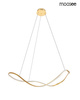 MOOSEE lampa wisząca WAVES 100 złota