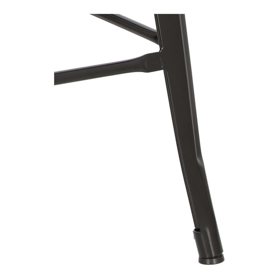 Hoker Paris 66cm czarny inspirowany Tolix