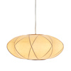 Lampa wisząca SILK X-shape biała 40 cm