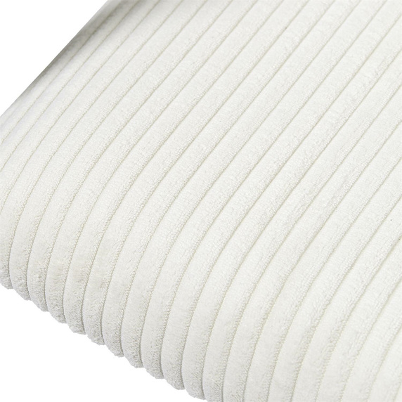 Krzesło Scott białe/czarne sztruks