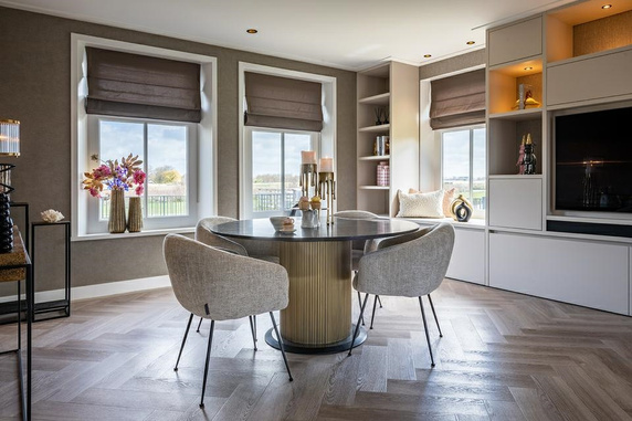 RICHMOND świecznik LORIN S złoty