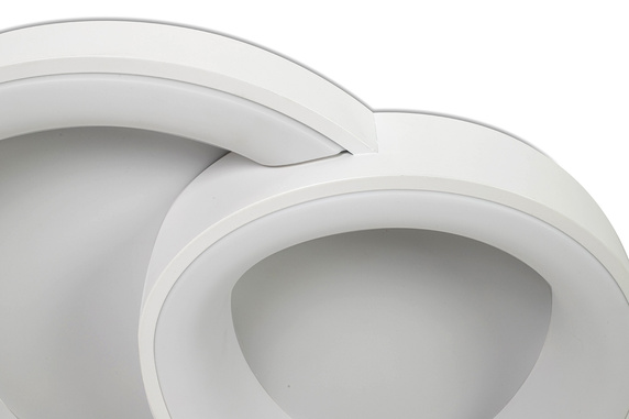 MOOSEE lampa sufitowa / plafon CELLS 2 biała