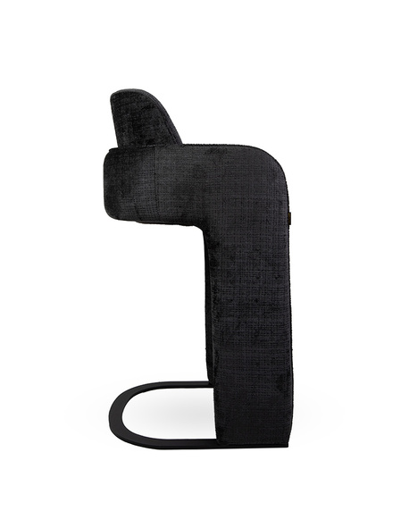 MaMaison krzesło barowe BORA czarne