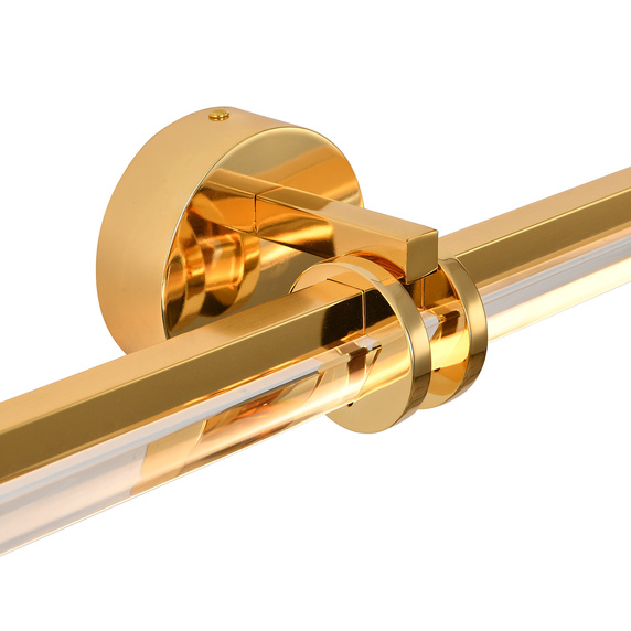 Lampa ścienna LOVELY LED złota 58 cm