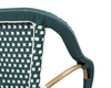 Krzesło CAFE MIRAMAR turkus / morski      rattan