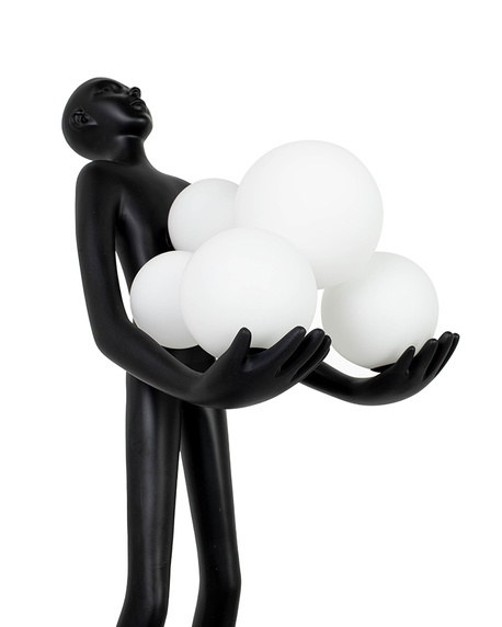 MOOSEE lampa stołowa HUMAN PREMIUM czarna