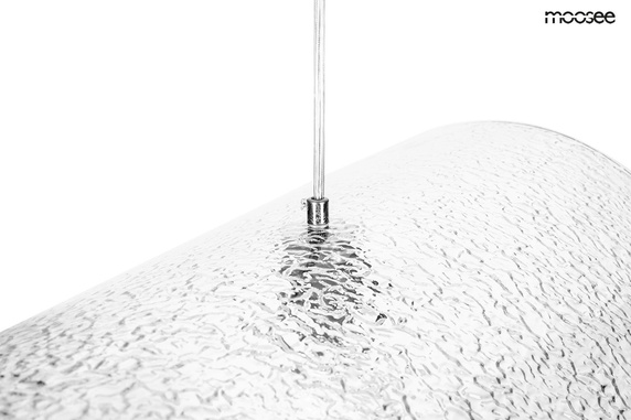 MOOSEE Lampa wisząca CAPELLO FI 80 clear