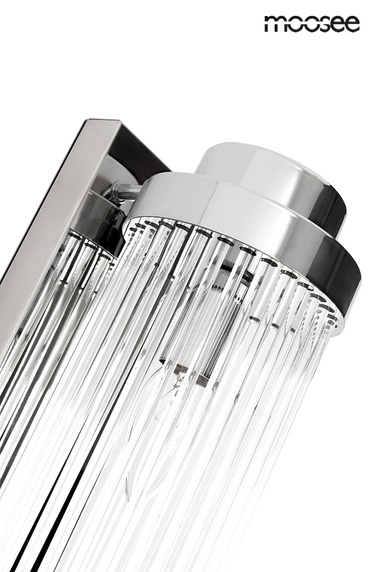 MOOSEE lampa ścienna COLUMN 40 srebrna
