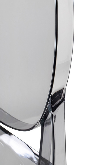 Krzesło barowe VICTORIA 65 cm dymione - poliwęglan