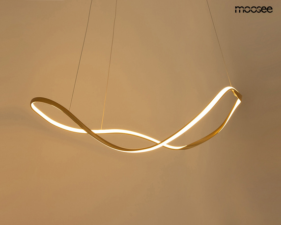 MOOSEE lampa wisząca WAVES 60 złota
