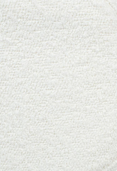 Krzesło barowe FABIOLA BOUCLE białe