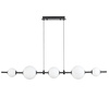 Lampa wisząca MILA czarna 140 cm