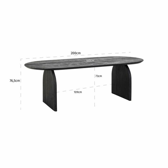 RICHMOND stół jadalniany HUDSON 200