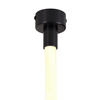 Lampa wisząca SNAKE LED wąż ledowy czarna 400 cm