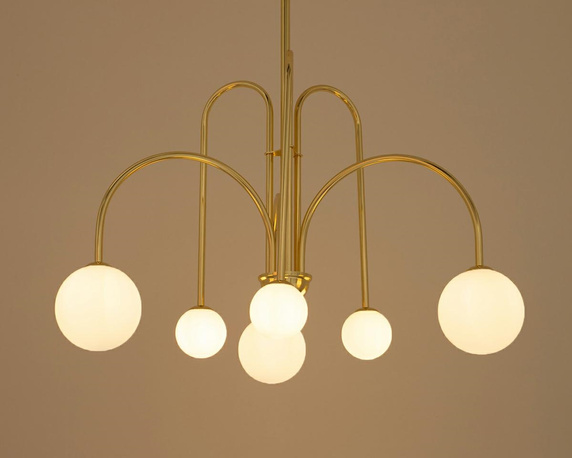 MOOSEE lampa wisząca NERI złota