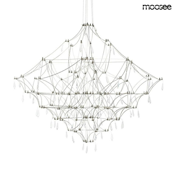 MOOSEE lampa wisząca CONSTELATION 120 - LED, stal szczotkowana