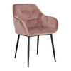 Krzesło Brooke VIC różowe