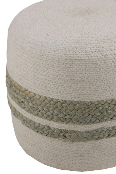 Pufa Hassock Sage green juta