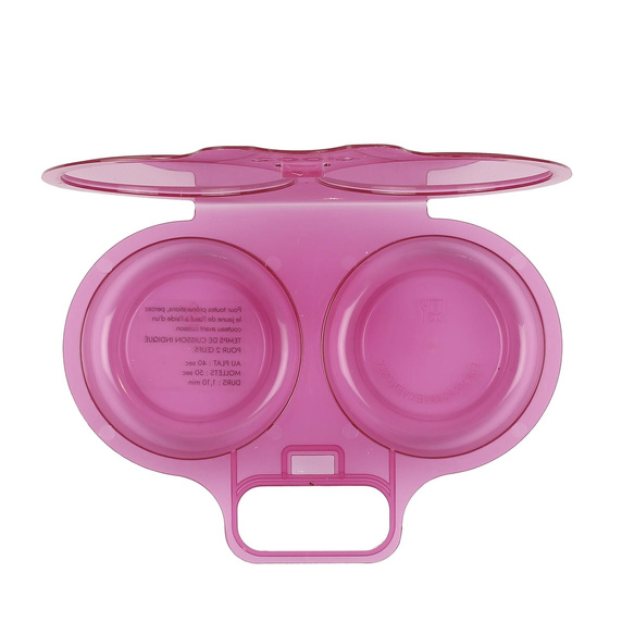 Pojemnik do gotowania jajek               w mikrofalówce różowy