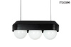 MOOSEE lampa wisząca DROPS 3 czarna