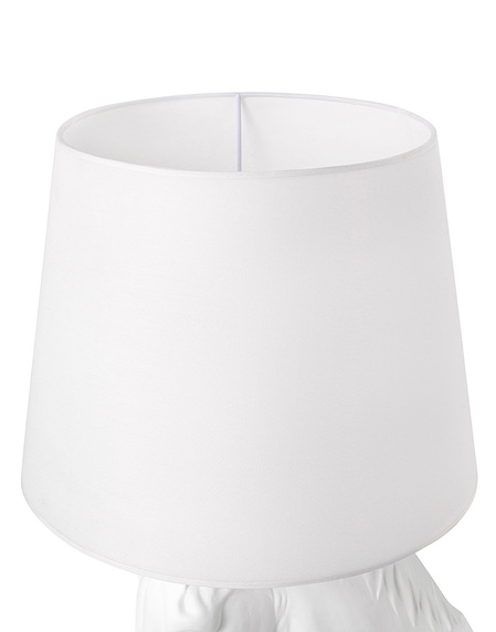 MOOSEE lampa podłogowa KOŃ HORSE STAND    M biała - włókno szklane