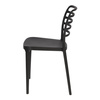 Krzesło Valla czarne