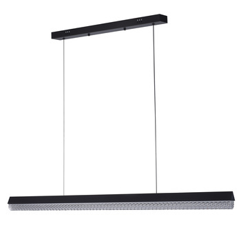 Lampa wisząca LED ANABELLA czarna 120 cm - nowoczesna do salonu, jadalni i biura