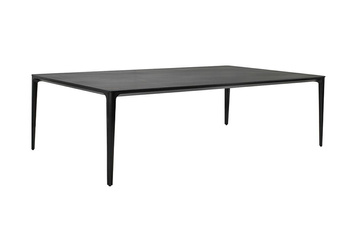 Stół SLIM 240x100 czarny - ceramiczny marmur, aluminium