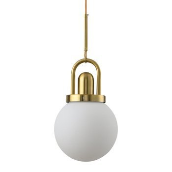 Lampa wisząca PEARL złota 20 cm - klasyczna lampa sufitowa  do salonu