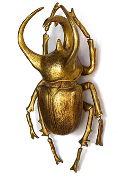 KARE dekoracja ścienna ATLAS BEETLE złota