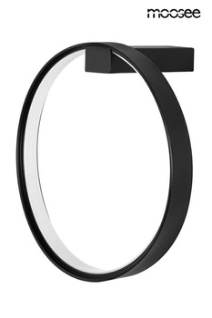 MOOSEE lampa ścienna CIRCLE WALL czarna