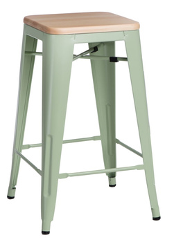 Hoker Paris Wood 65cm zielony sosna       naturalna