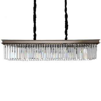 Lampa wisząca SPARKLE SINGLE antracyt szczotkowany 100 cm