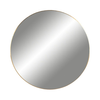 Lustro Jersey okrągłe złote 80cm