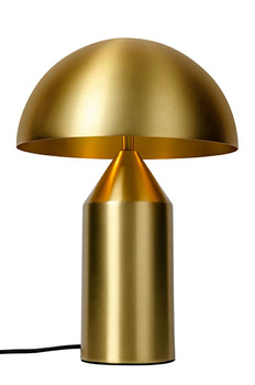 Lampa biurkowa FUNGO złota - mosiądz