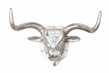 INVICTA uchwyt ścienny STIERKOPF 47cm  srebrny