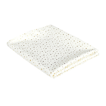 Obrus Star Dore biały/złoty 140x250cm