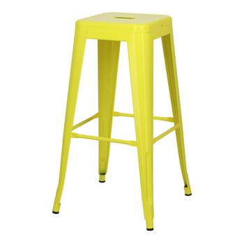 Hoker Paris 75cm. żółty insp. Tolix RAL   1016 Outlet