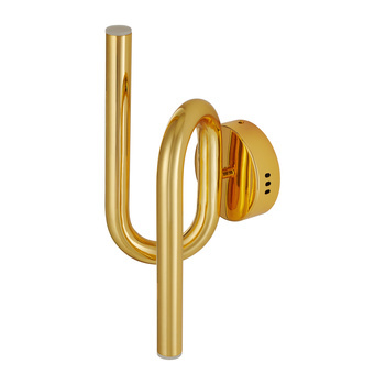 Lampa ścienna MYK LED złota 38 cm